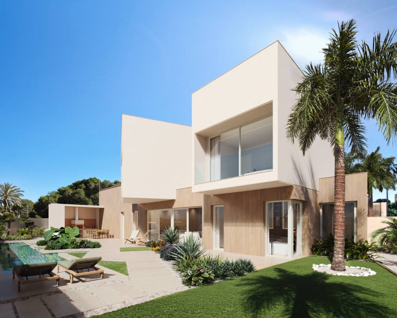 Chalet independiente · Nueva construcción  · Campoamor · Campoamor