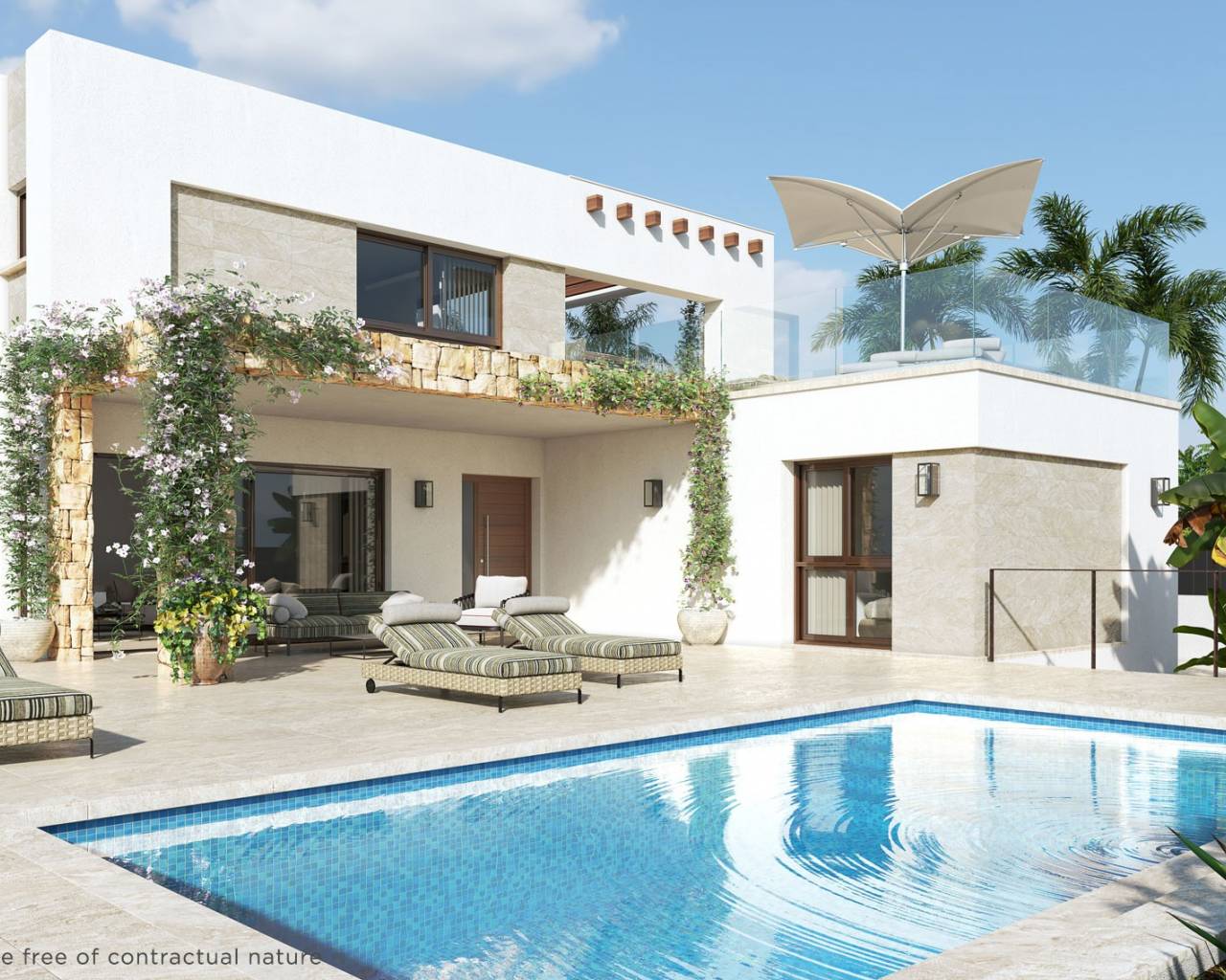 Chalet independiente - Nueva construcción  - Ciudad Quesada - LNH3331