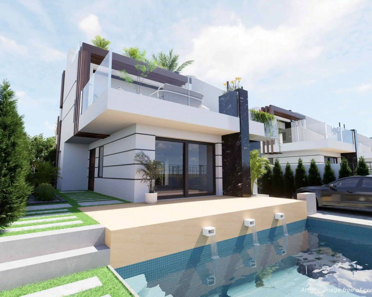 Chalet independiente · Nueva construcción  · Los Alcazares · Los Alcazares