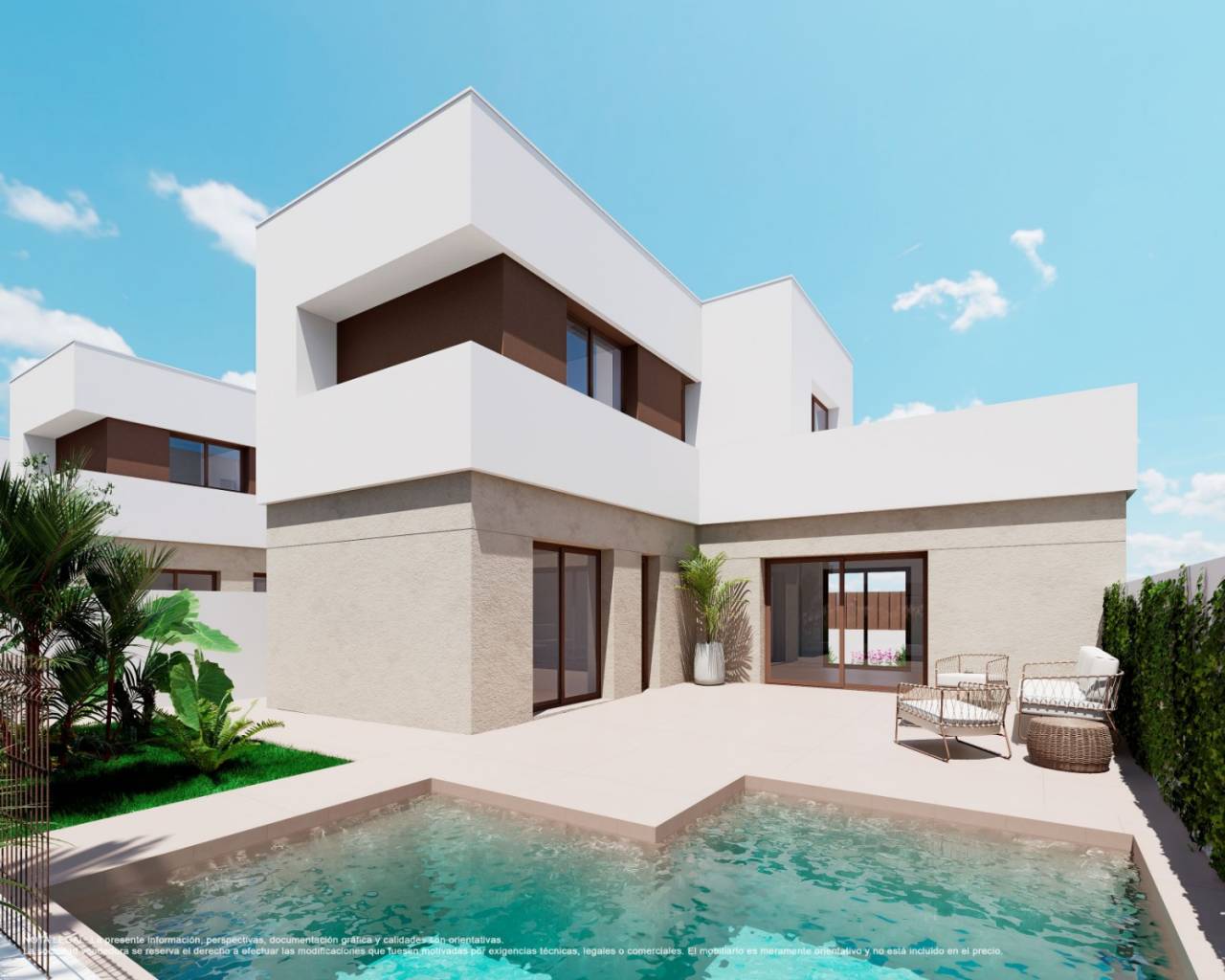 Chalet independiente · Nueva construcción  · Los Alcazares · Serena Golf resort