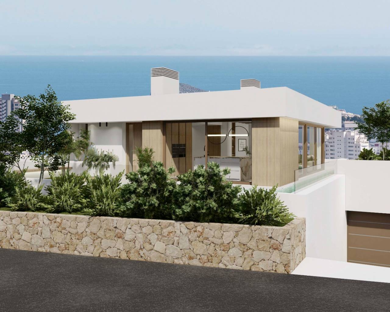 Detached villa - New Build - Benidorm - LNH3489
