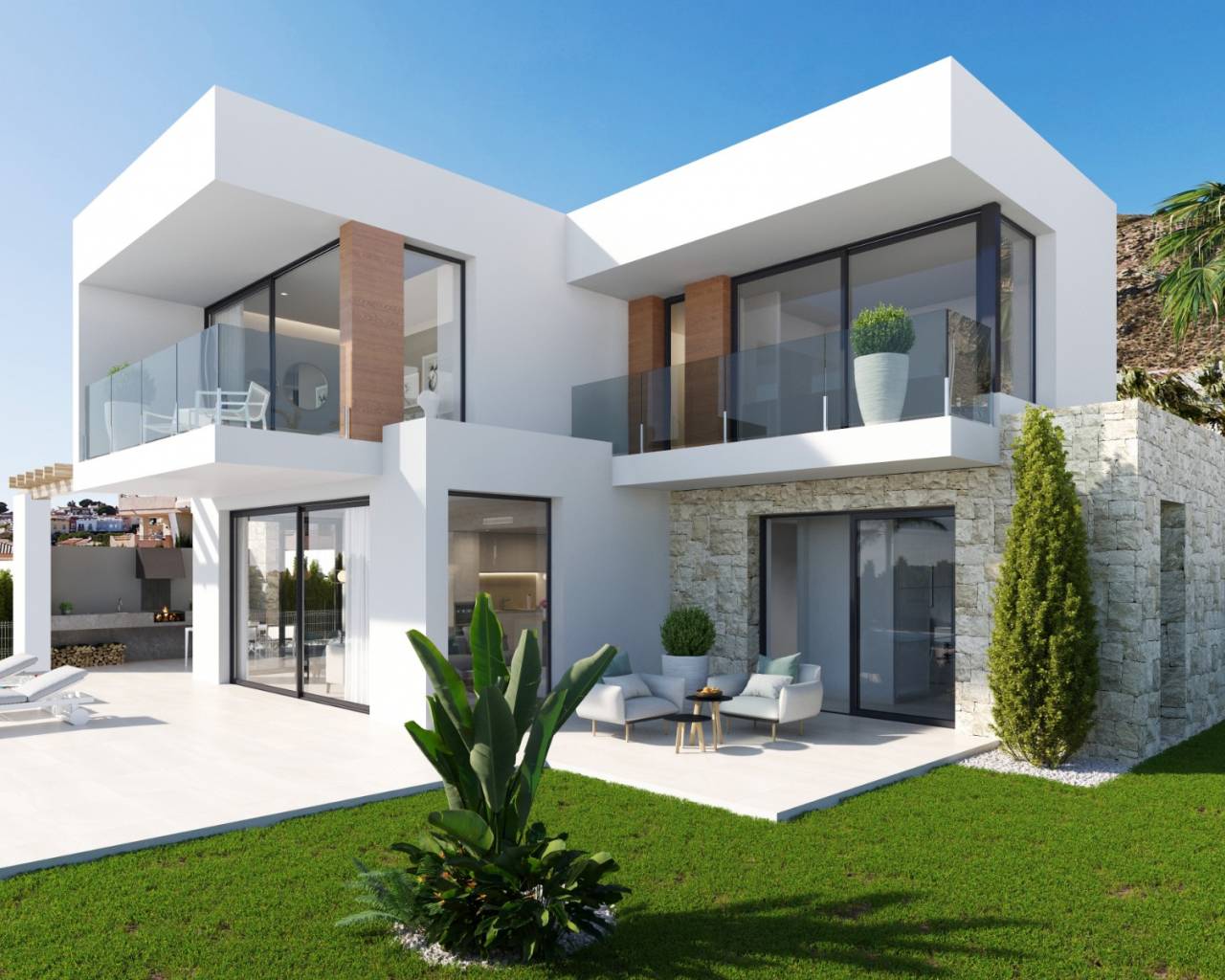 Detached villa · New Build · Benidorm · Sierra Cortina