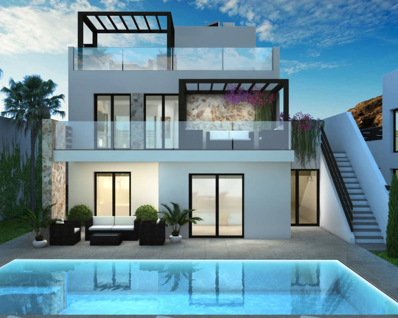 Detached villa - New Build - Ciudad Quesada - LNH3193