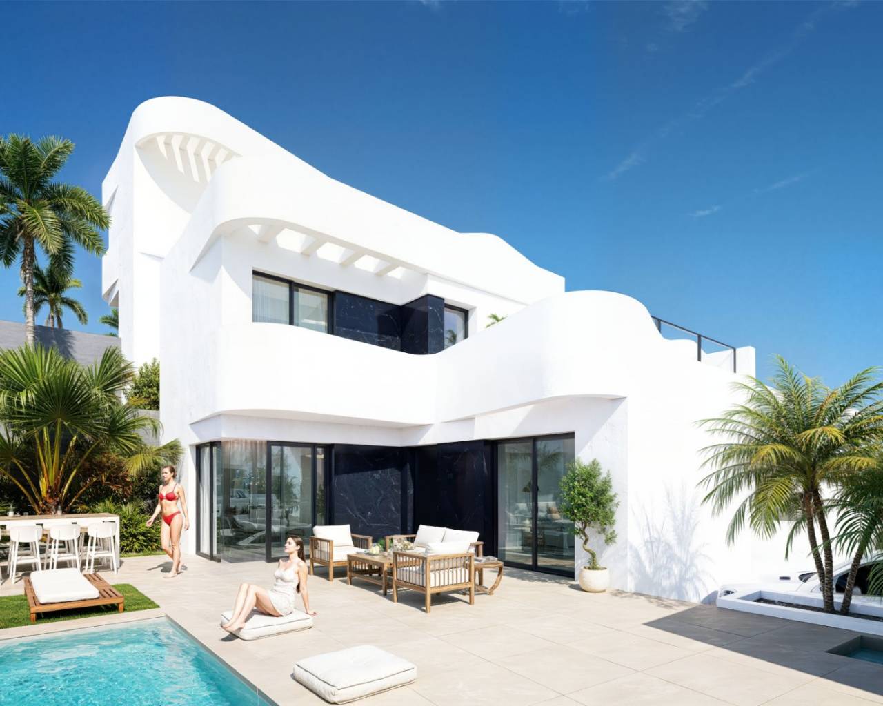 Einbýlishús - New Build - Algorfa - La Finca golf resort