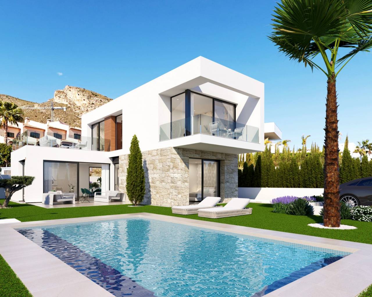 Einbýlishús · New Build · Benidorm · Sierra Cortina