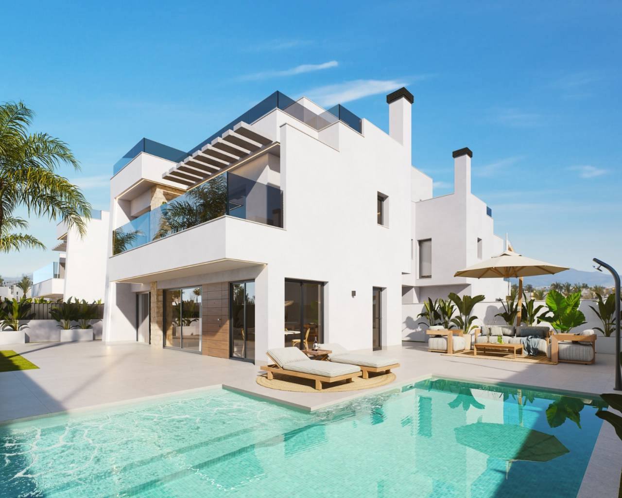 Einbýlishús · New Build · Los Alcazares · Santa Rosalia Lake and Life Resort