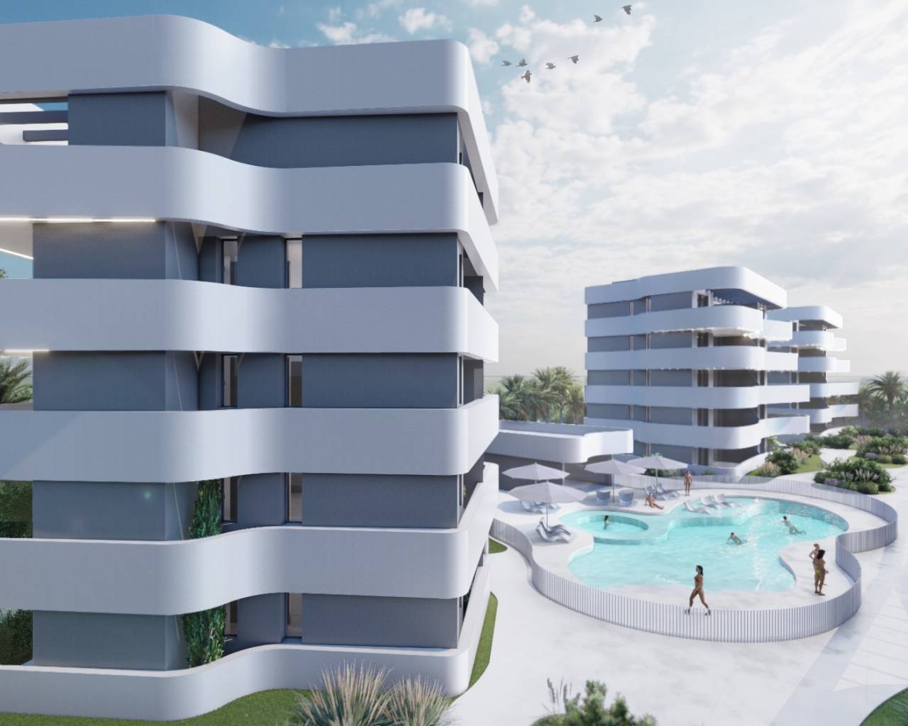 Íbúð · New Build · Guardamar del Segura · Urbanizaciones