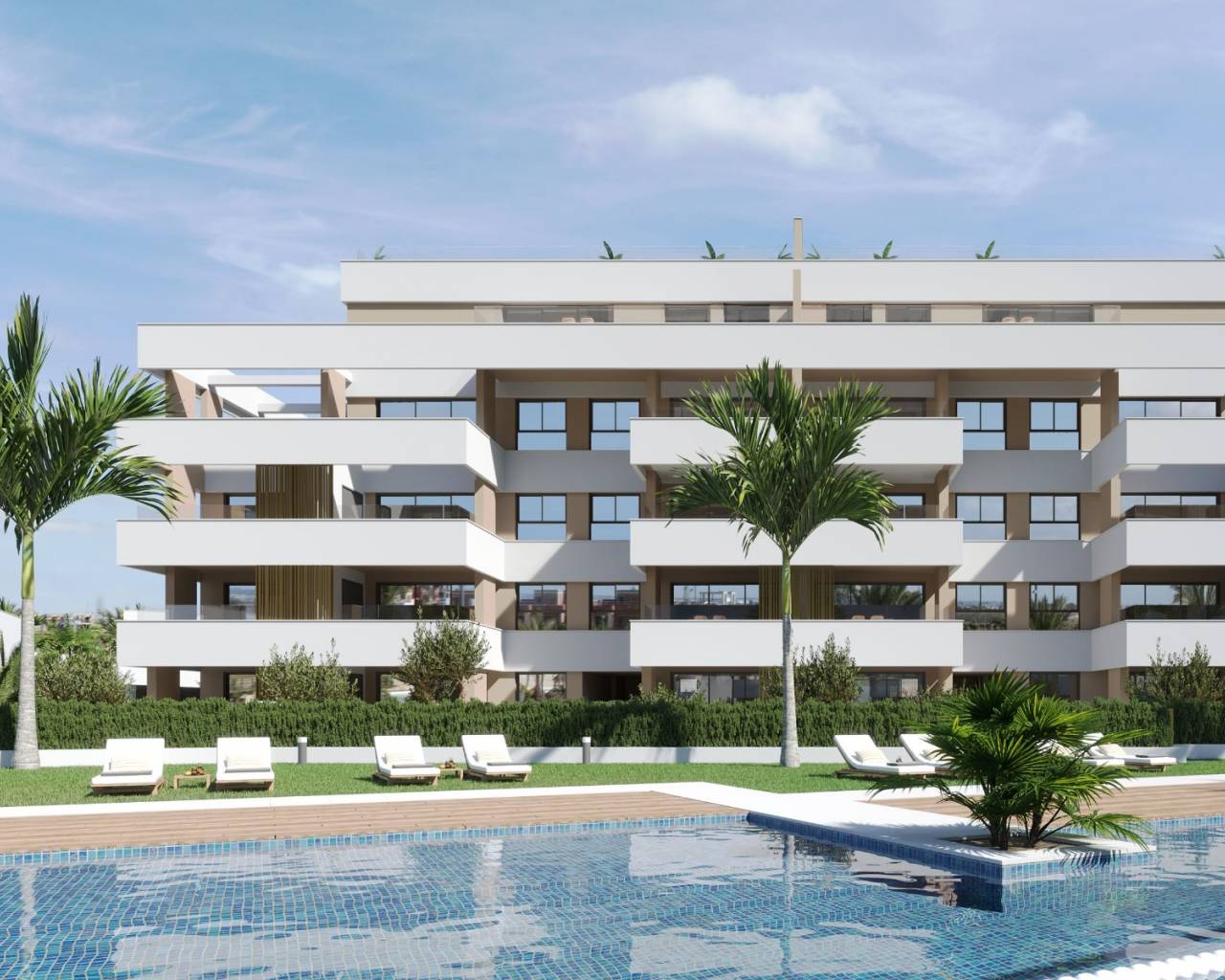 Íbúð · New Build · Los Alcazares · Santa Rosalia Lake and Life Resort