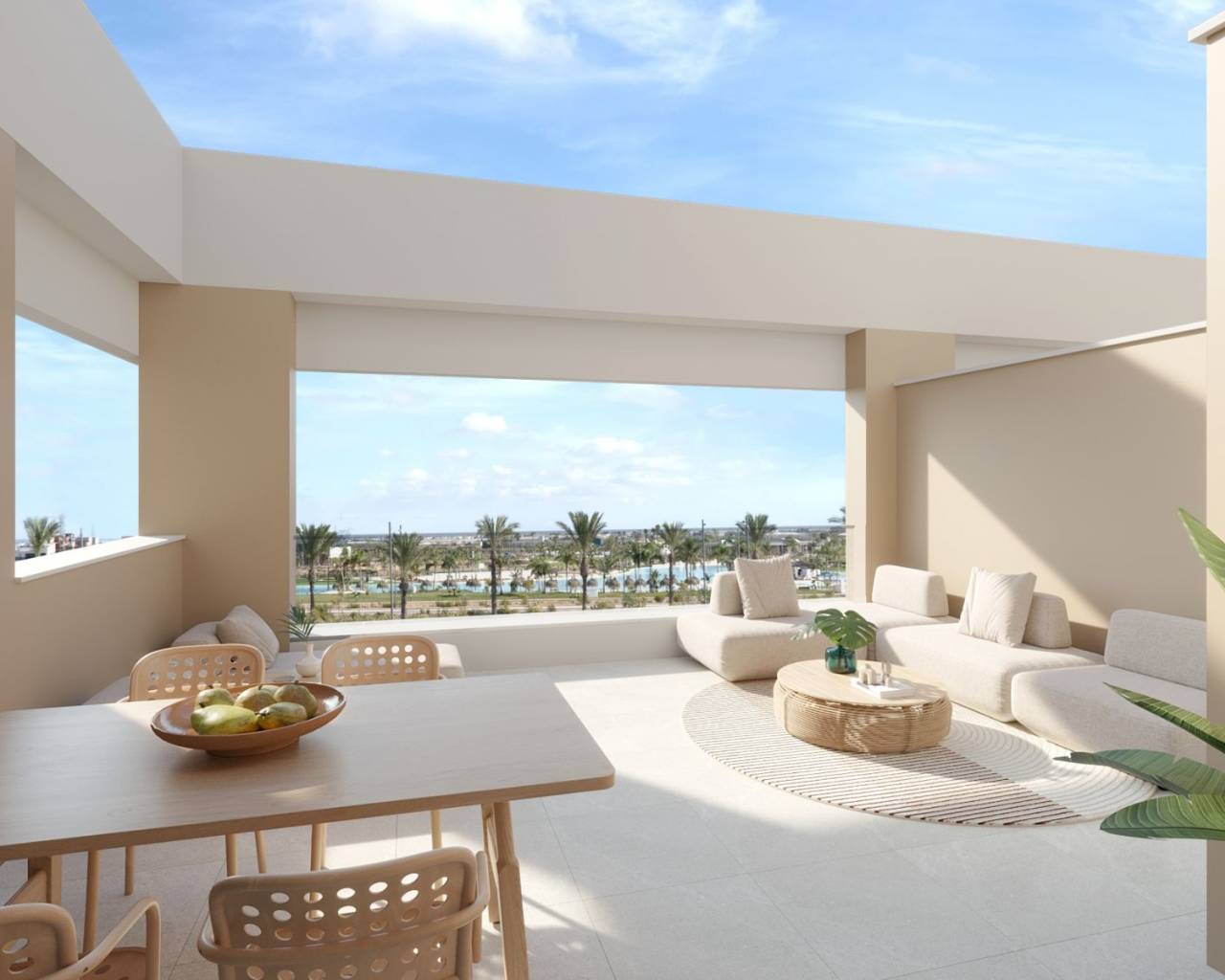 Íbúð · New Build · Los Alcazares · Santa Rosalia Lake and Life Resort