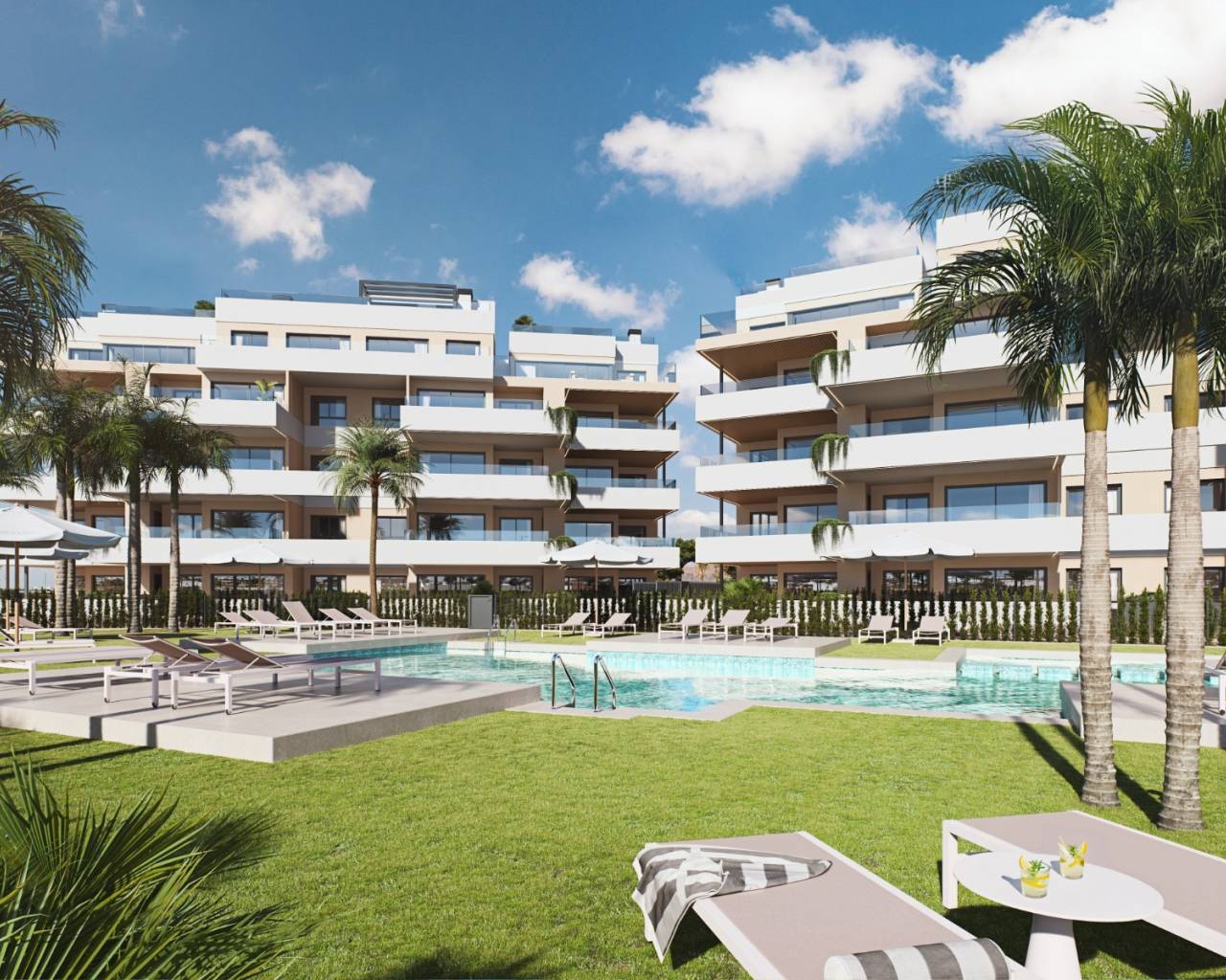 Íbúð · New Build · Los Alcazares · Santa Rosalia Lake and Life Resort