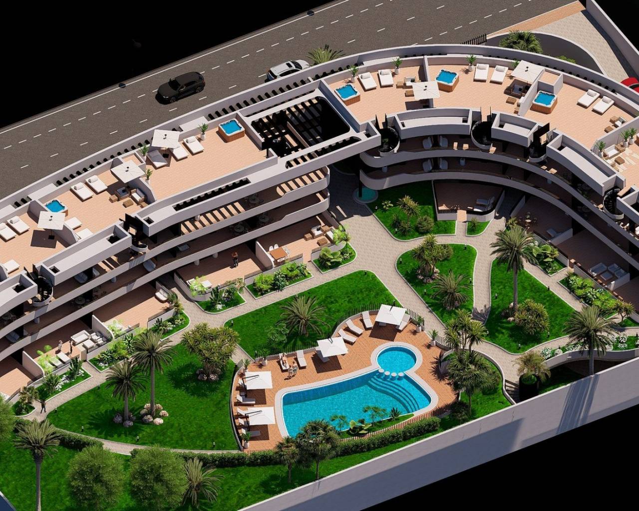 Íbúð · New Build · Los Alcazares · Serena Golf resort
