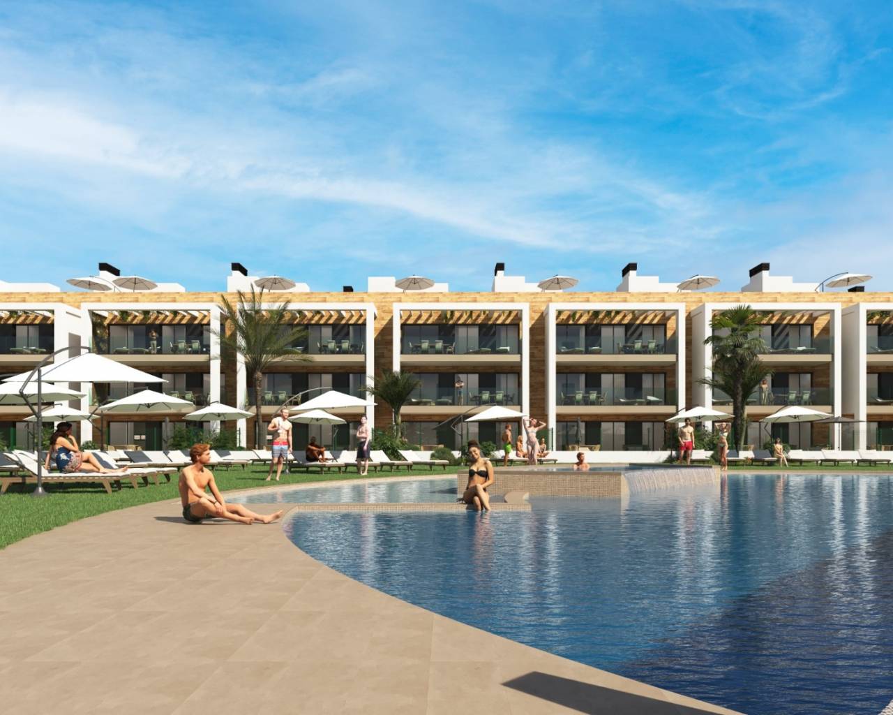 Íbúð · New Build · Los Alcazares · Serena Golf resort