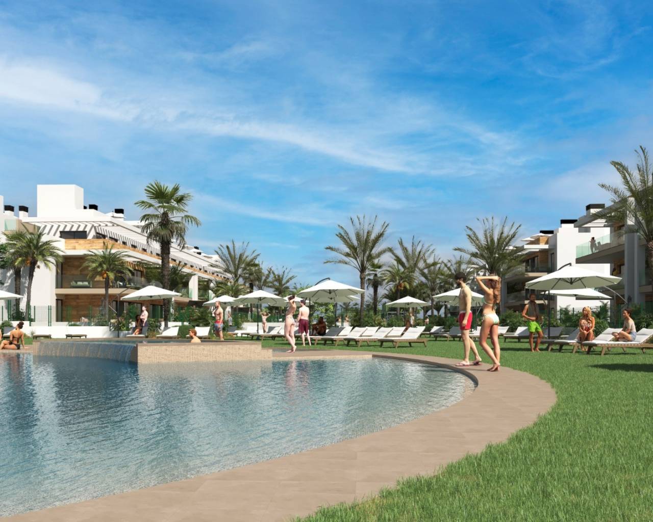 Íbúð · New Build · Los Alcazares · Serena Golf resort
