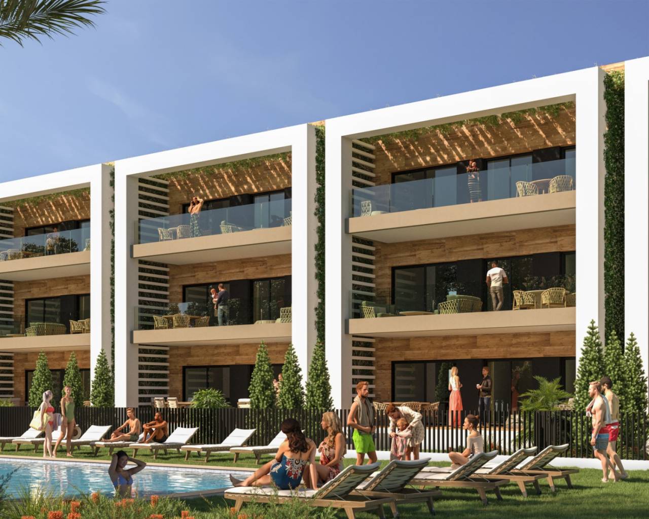 Íbúð · New Build · Los Alcazares · Serena Golf resort