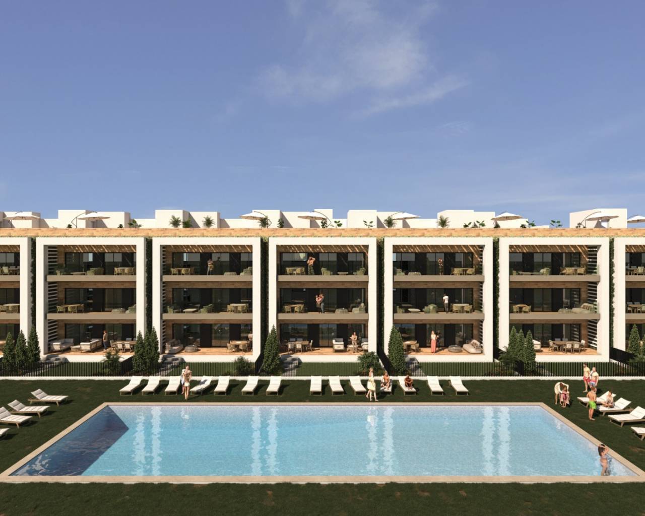 Íbúð · New Build · Los Alcazares · Serena Golf resort