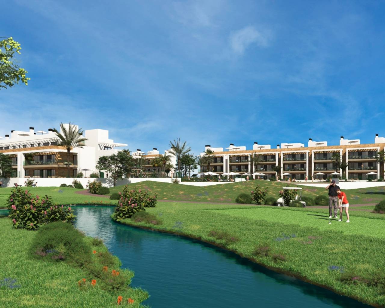 Íbúð - New Build - Los Alcazares - Serena Golf resort