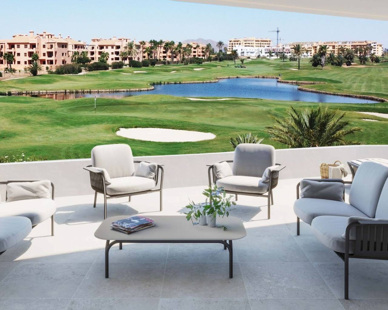Íbúð · New Build · Los Alcazares · Serena Golf resort