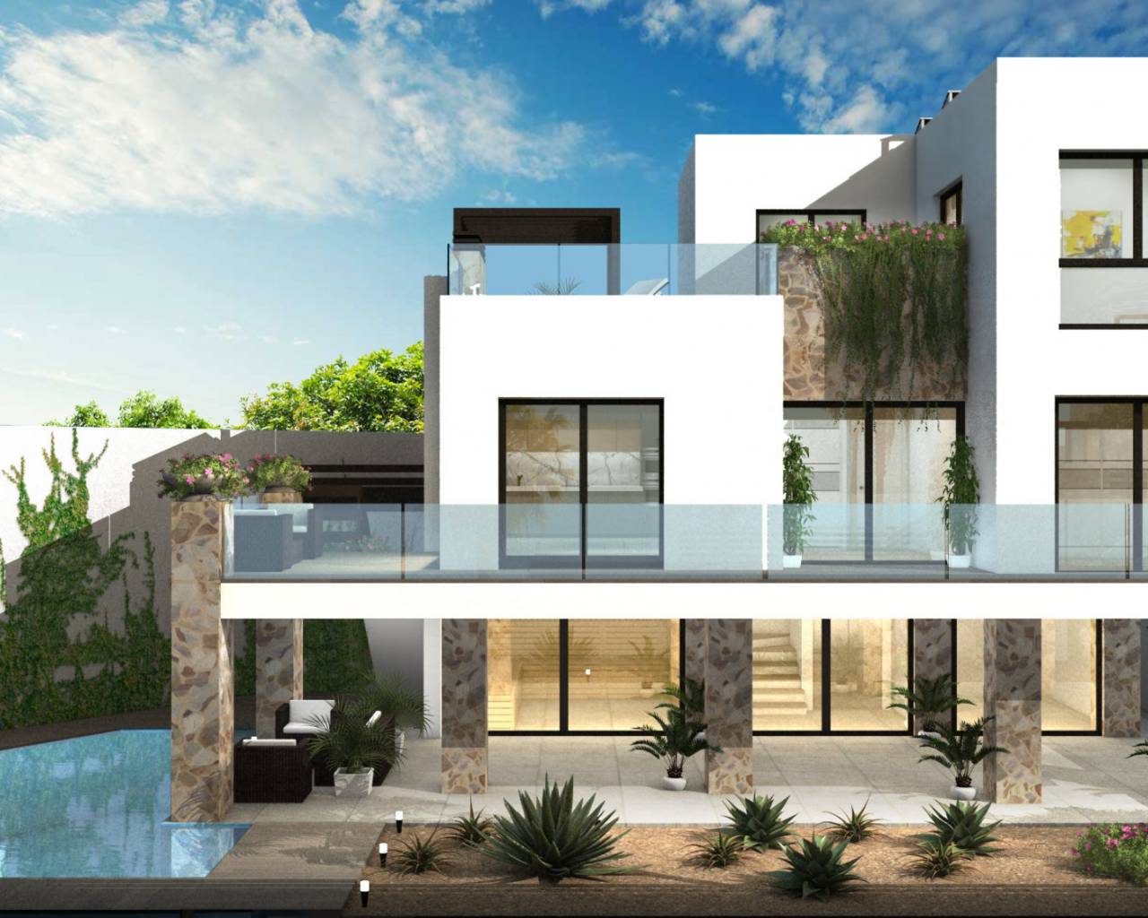 Villa individuelle - Nouvelle construction - Ciudad Quesada - LNH3194