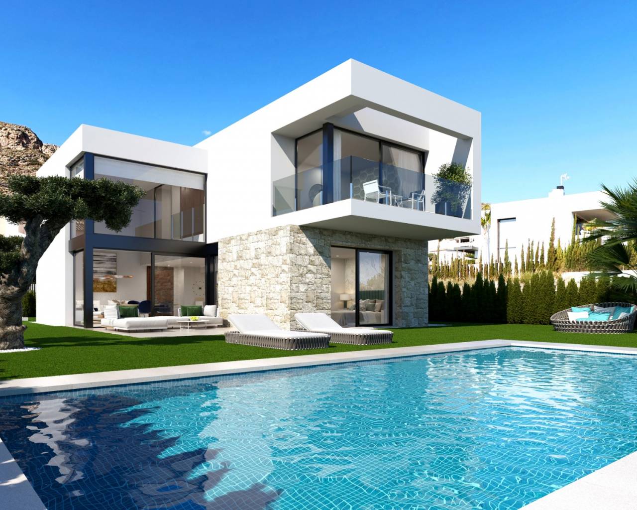 Vrijstaande villa - New Build - Benidorm - LNH3491