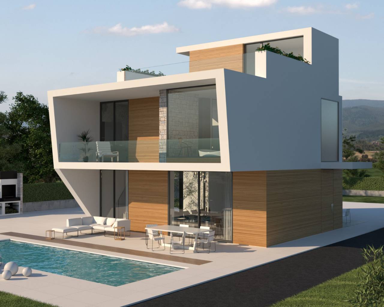 Vrijstaande villa - New Build - Cabo Roig - LNH3828