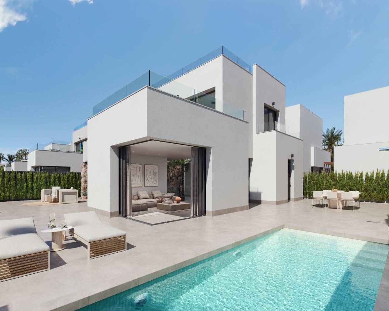 Vrijstaande villa · New Build · Los Alcazares · Santa Rosalia Lake and Life Resort