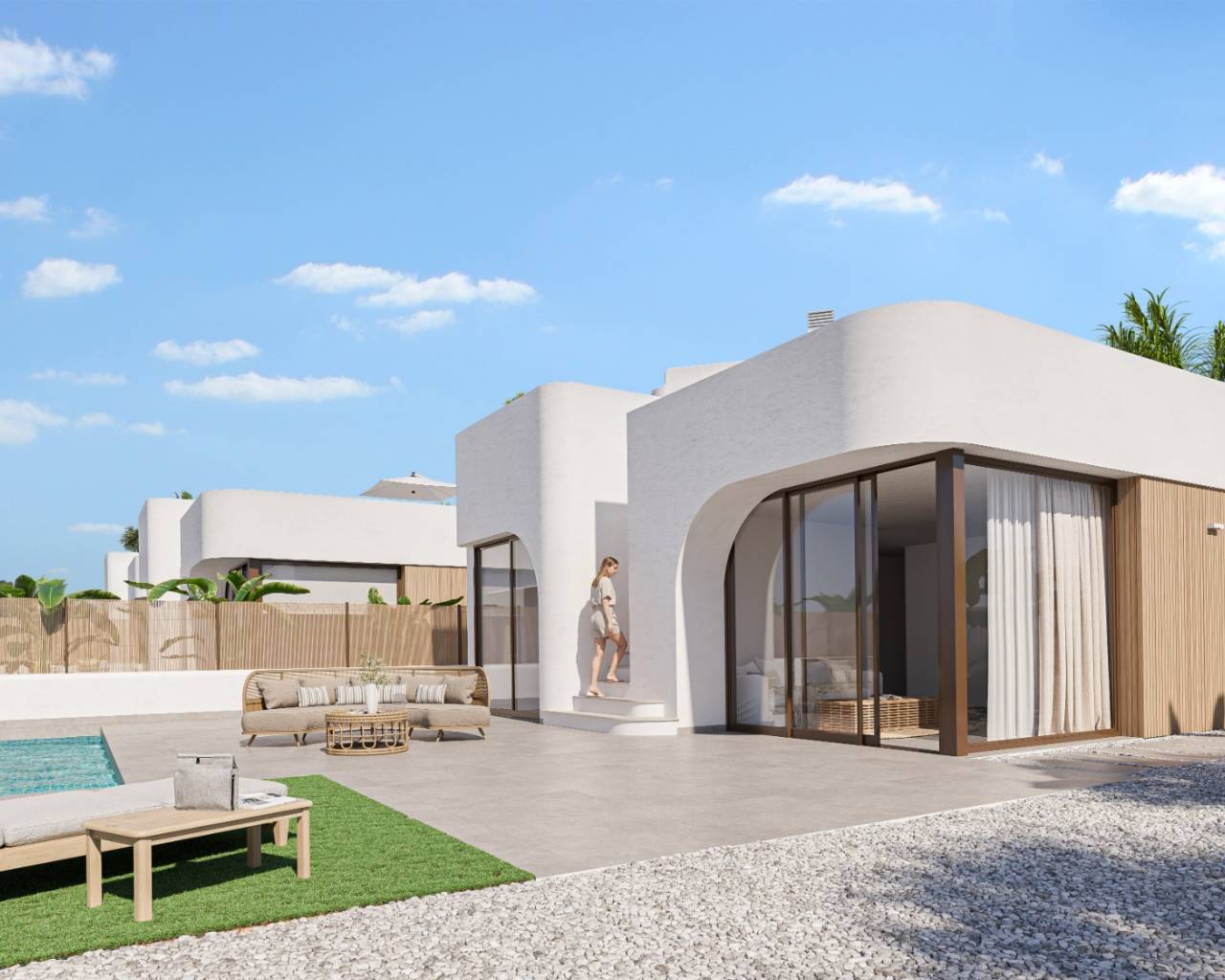 Vrijstaande villa · New Build · Los Alcazares · Serena Golf resort