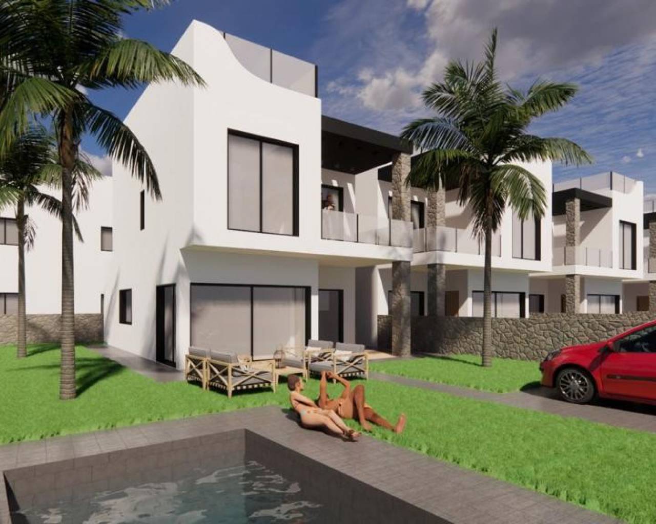 Vrijstaande villa · New Build · Punta Prima · Punta Prima